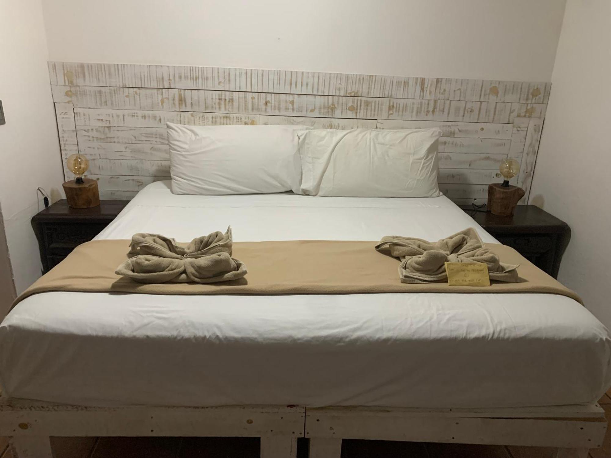 Casa Caribe 坎昆 外观 照片 A bed